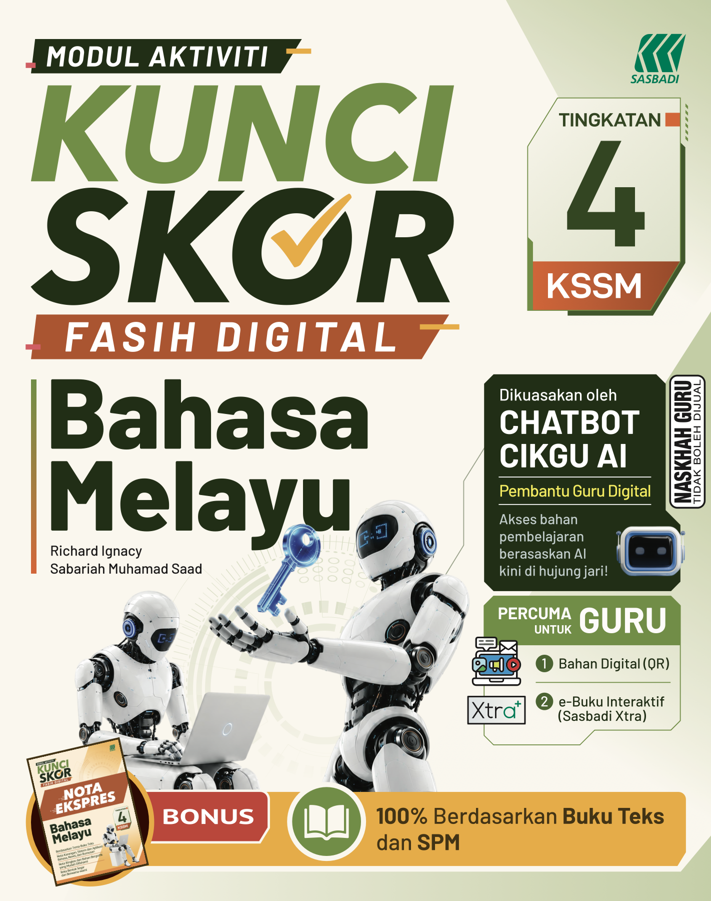 Modul Aktiviti Kunci Skor KSSM Bahasa Melayu Ting. 4 Cover
